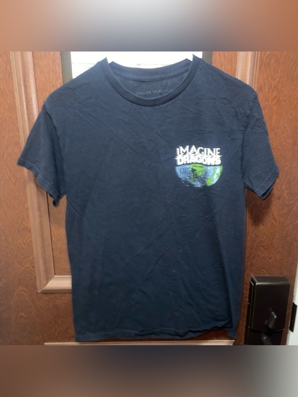 Imagine Dragons Short-Sleeve Black Graphic Tee - Small